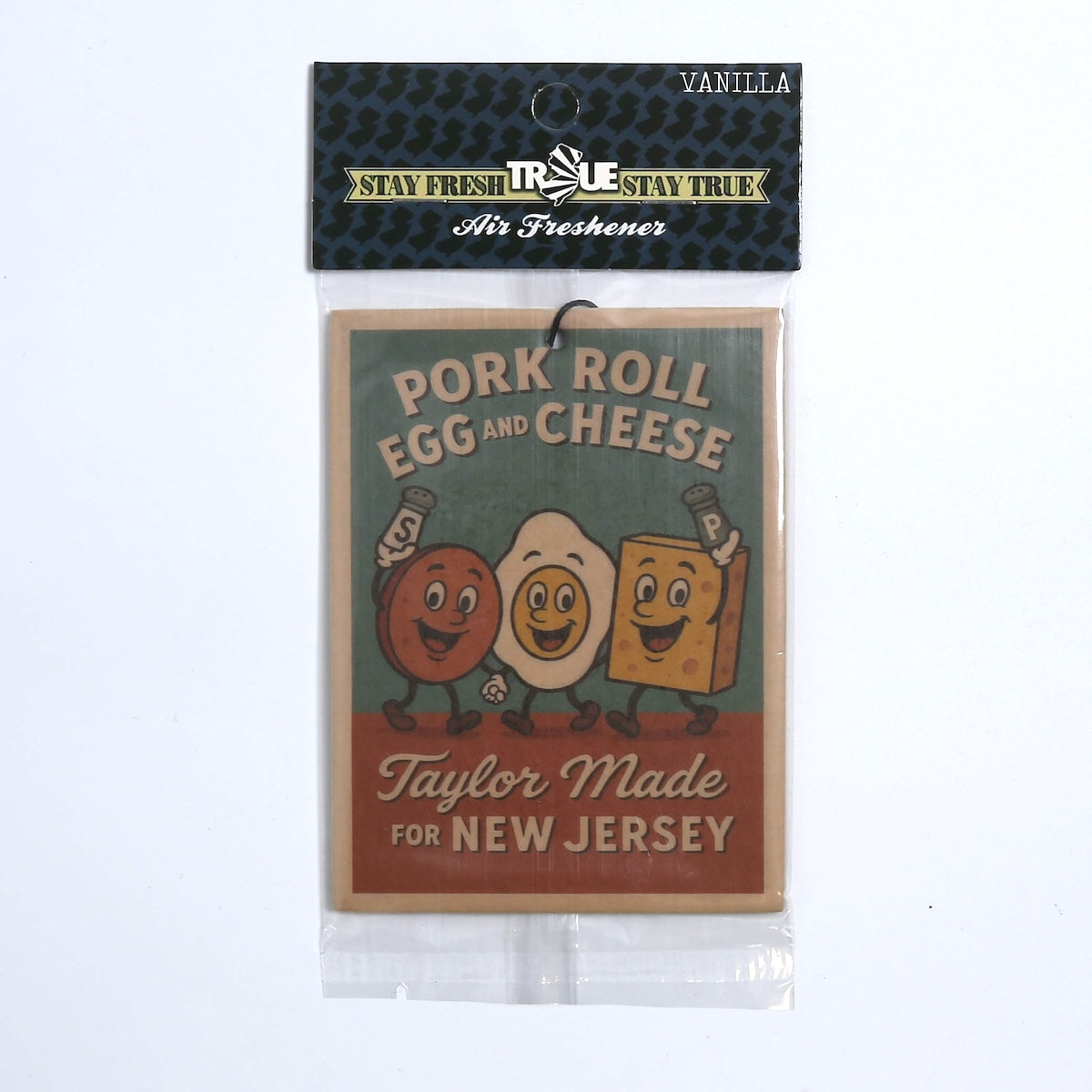 Pork Roll Egg and Cheese Taylor Made Air Freshener - Shady Front