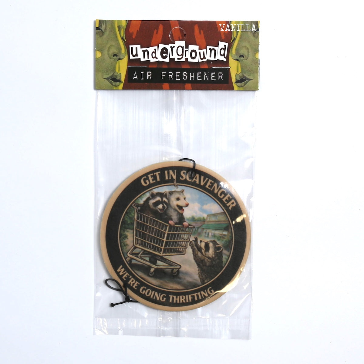 Get in Scavenger, We're Going Thrifting Air Freshener - Shady Front