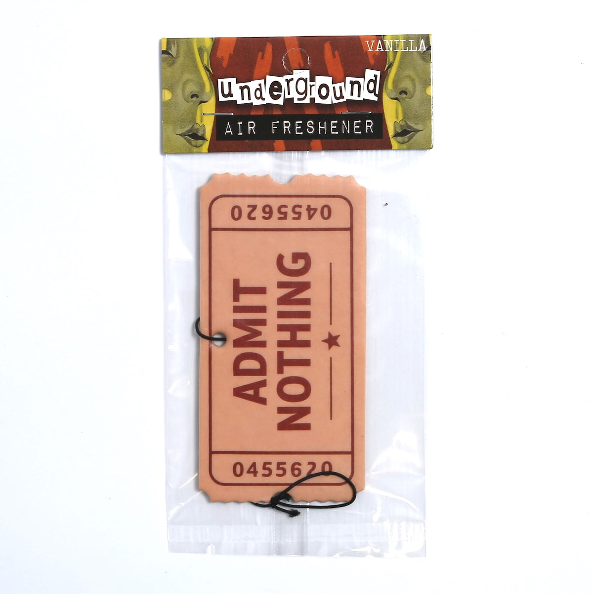 Admit Nothing Ticket Air Freshener - Shady Front