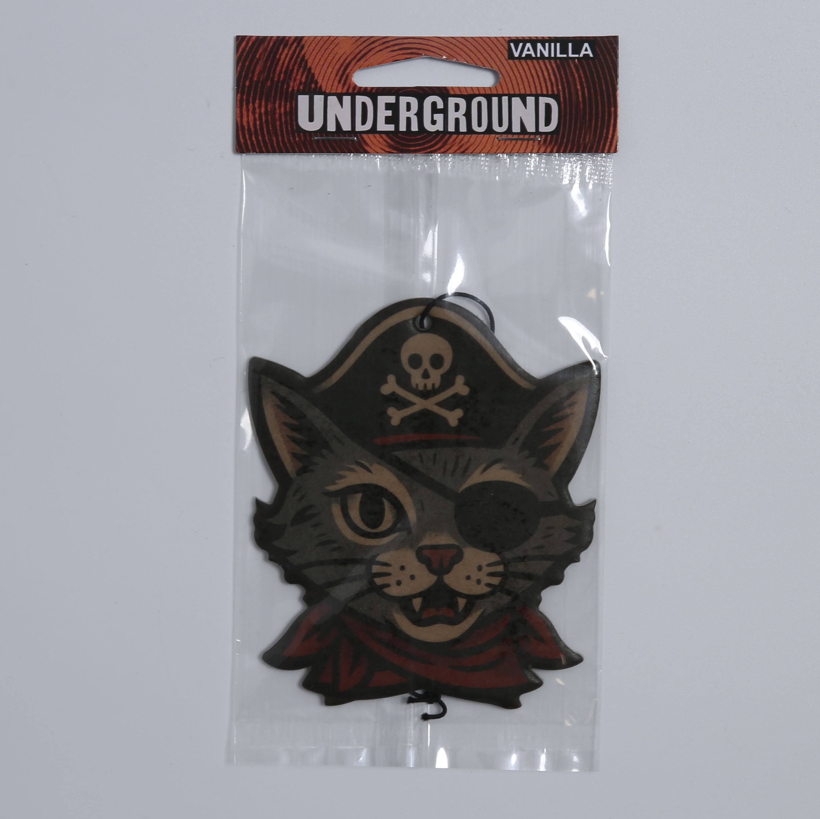Pirate Cat Air Freshener - Shady Front