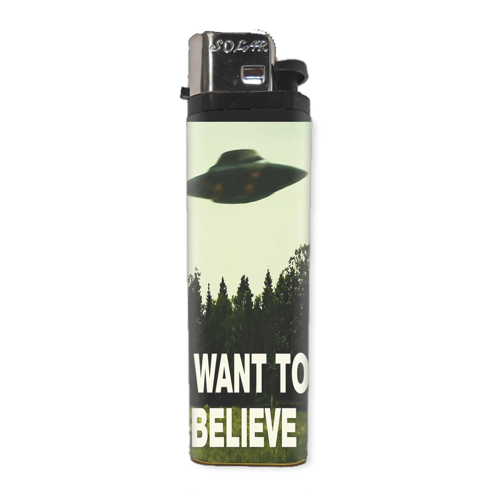 I Want To Believe Basic Lighter - Shady Front
