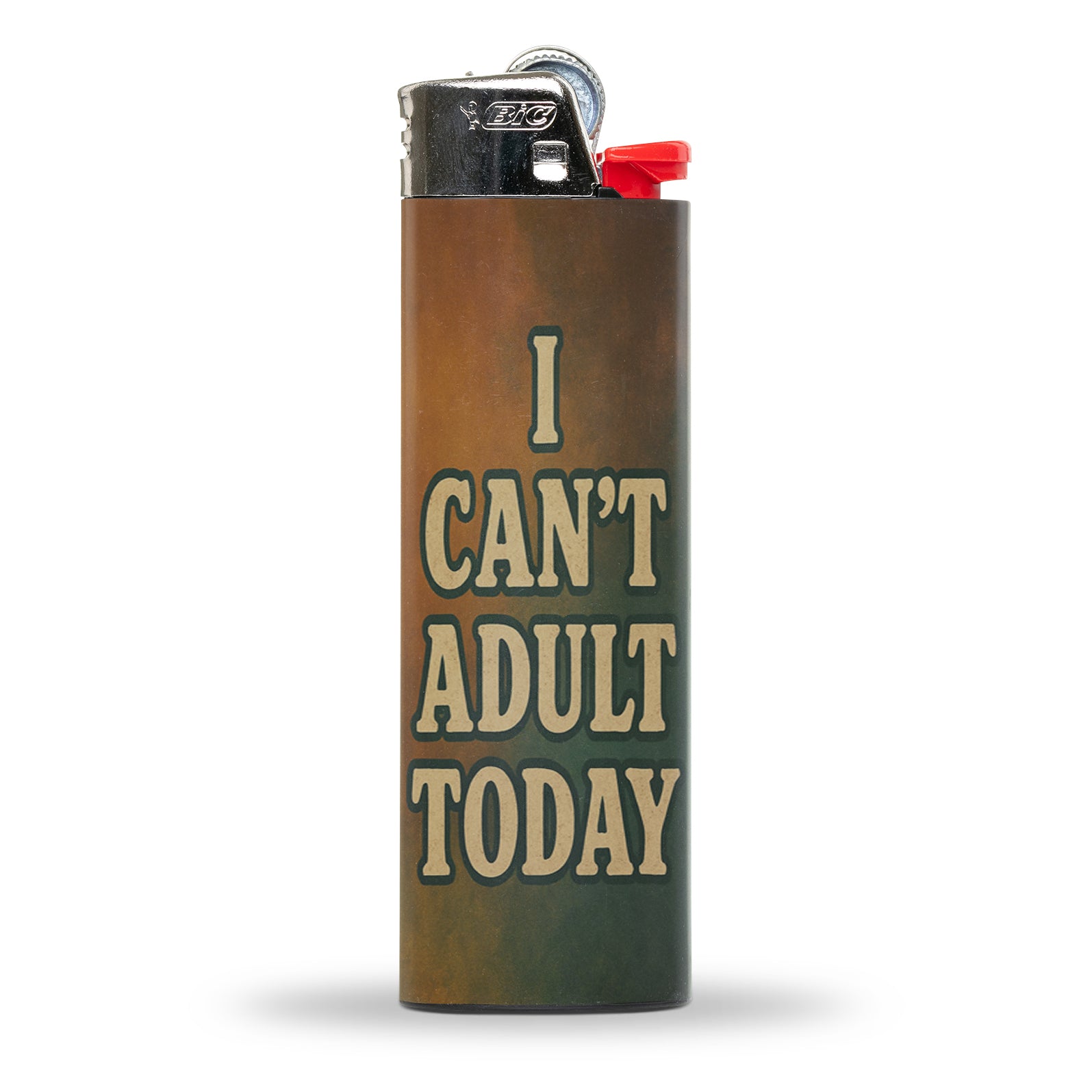 I Can't Adult Today Lighter - Shady Front