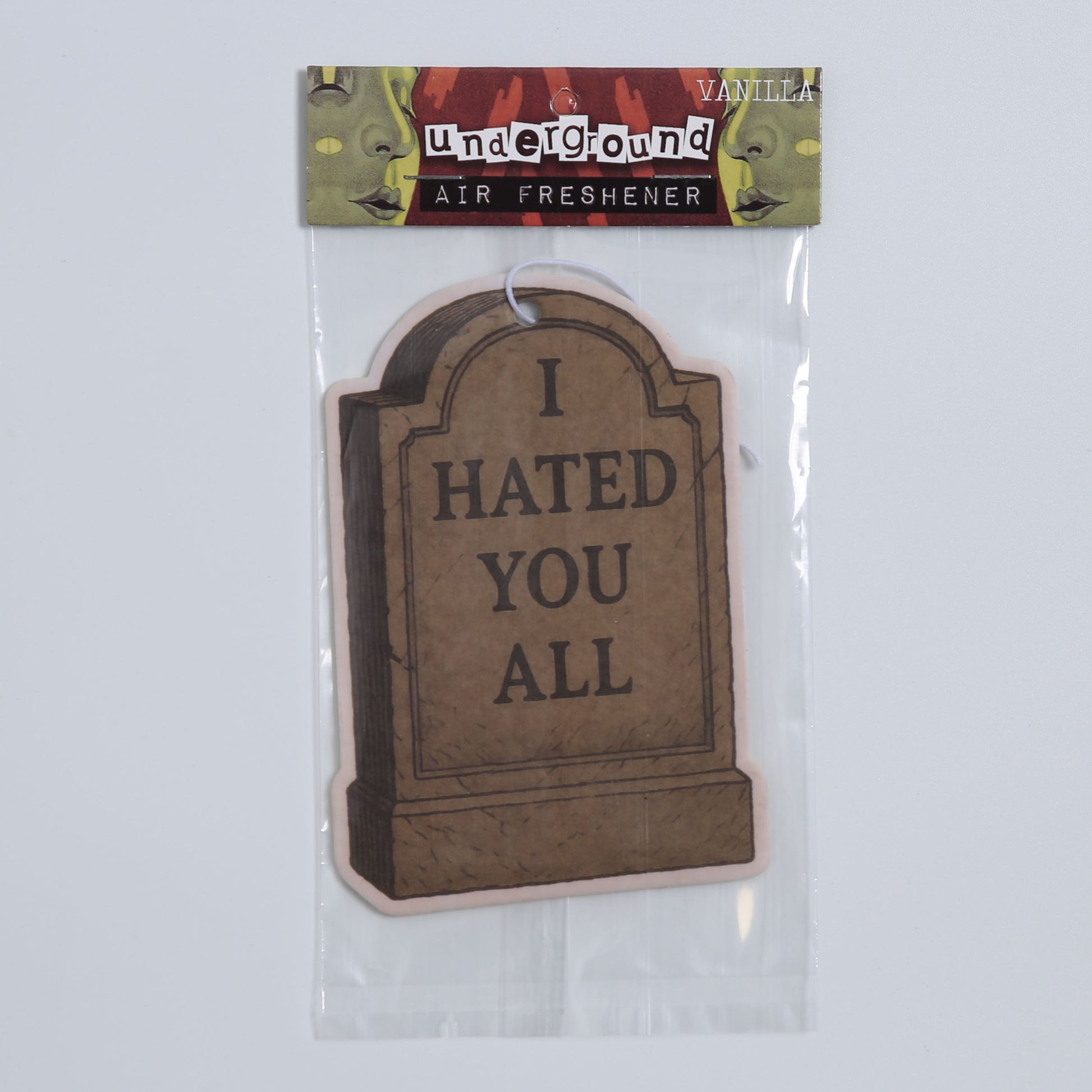 I Hated You All Air Freshener - Shady Front
