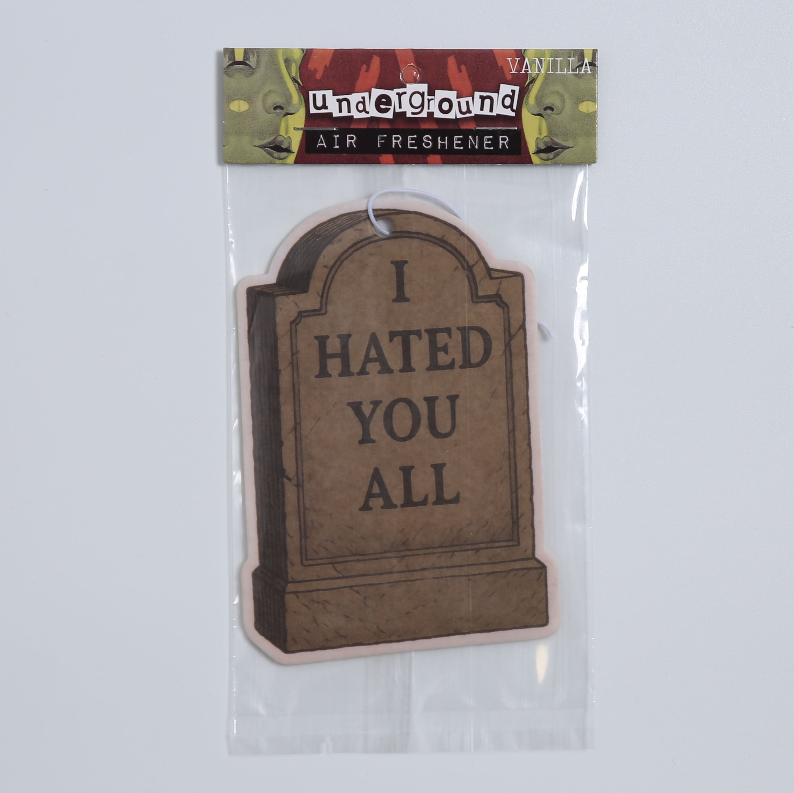 I Hated You All Air Freshener - Shady Front