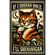 If I Shenan Once I'll Shenanigan Print - Shady Front