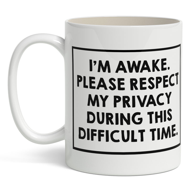 I'm Awake. Please Respect my Privacy Mug Wholesale Supplier - Shady Front