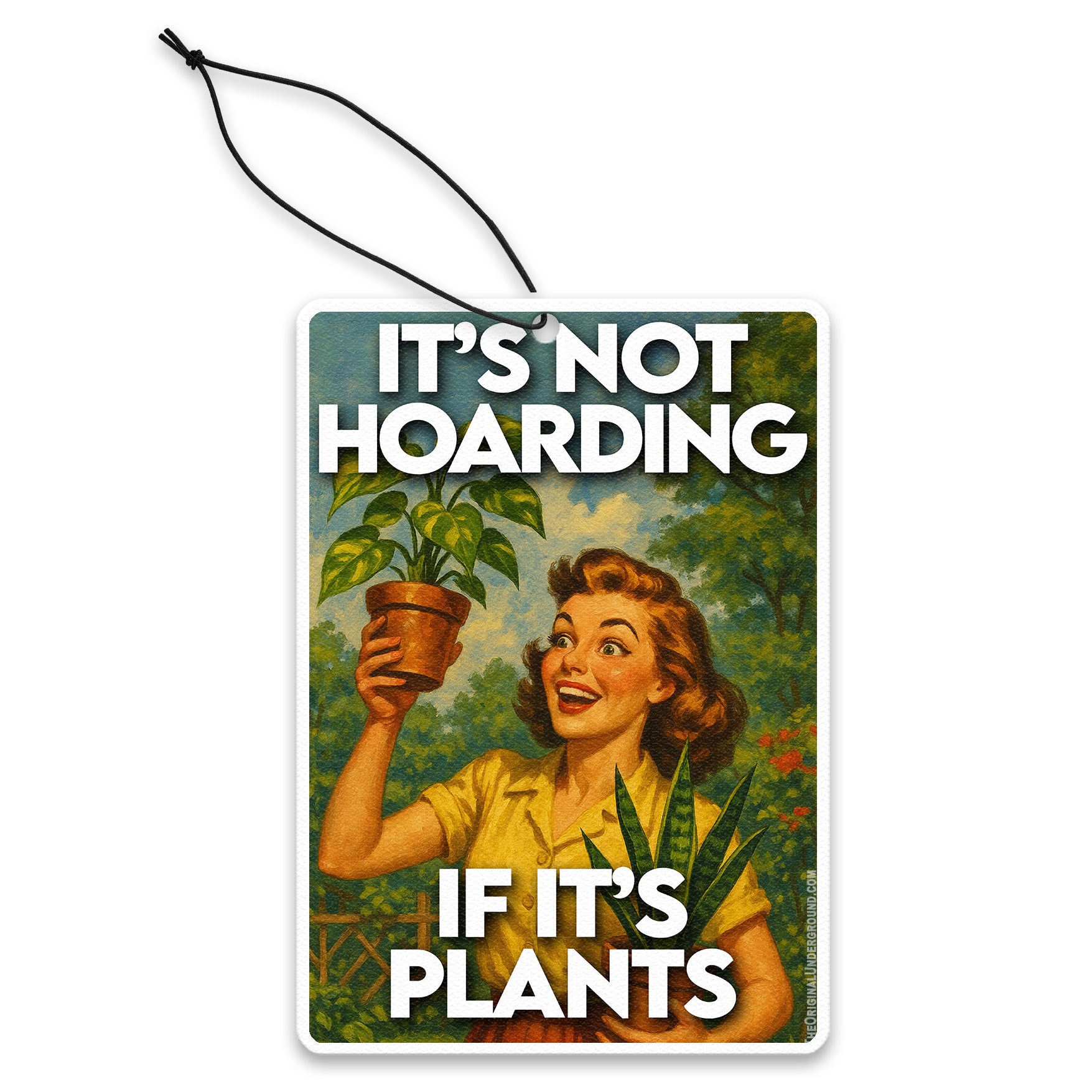 It's Not Hoarding If It's Plants Air Freshener - Shady Front