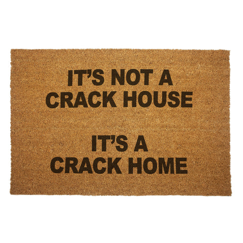 It's A Crack Home Door Mat