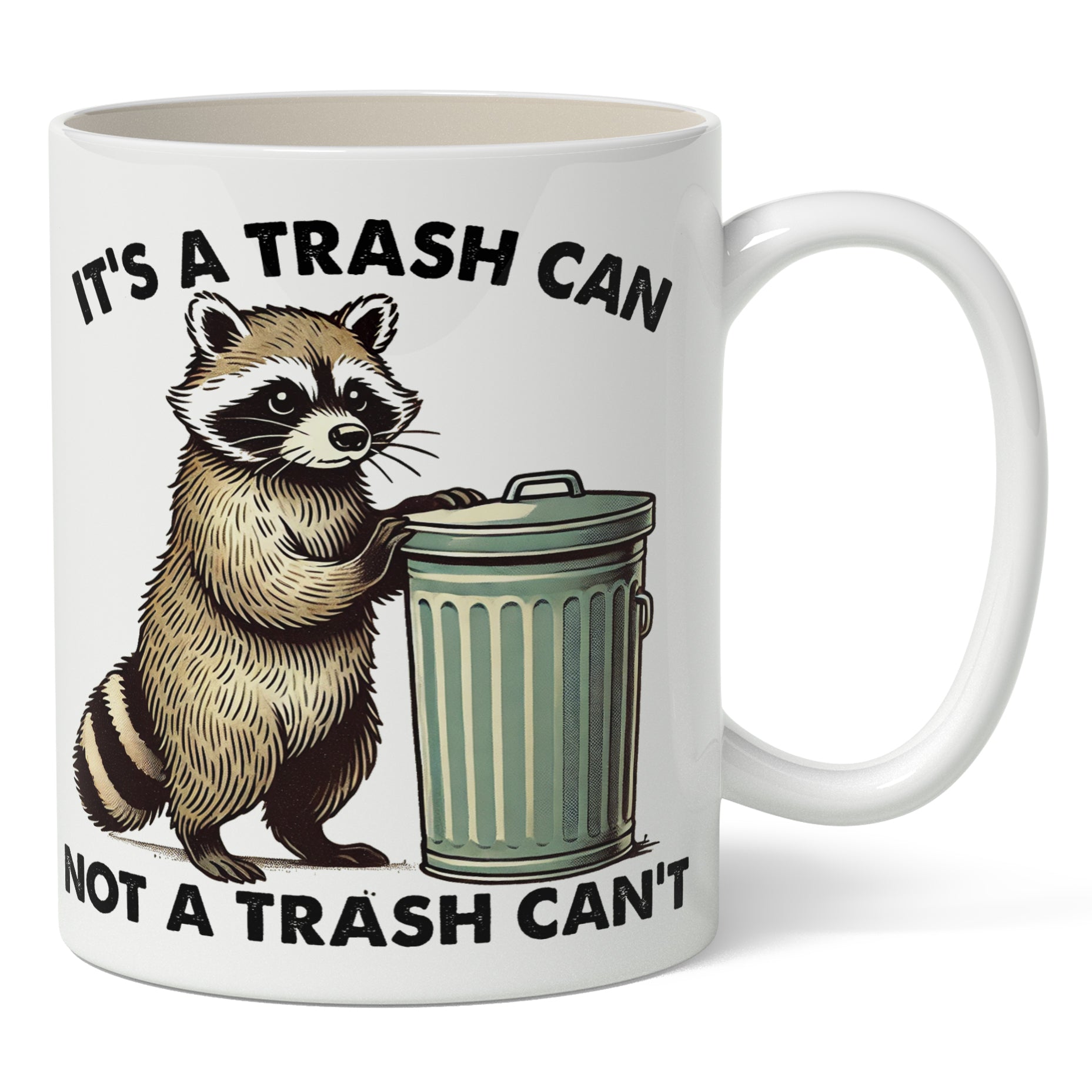 It's a Trash Can Not a Trash Can't Mug - Shady Front