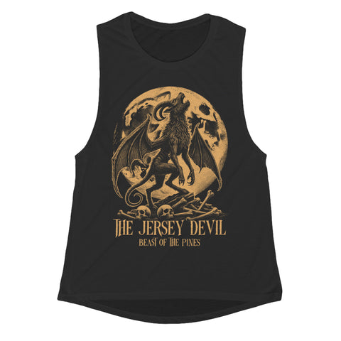 Jersey Devil Beast of the Pines Girls Tank