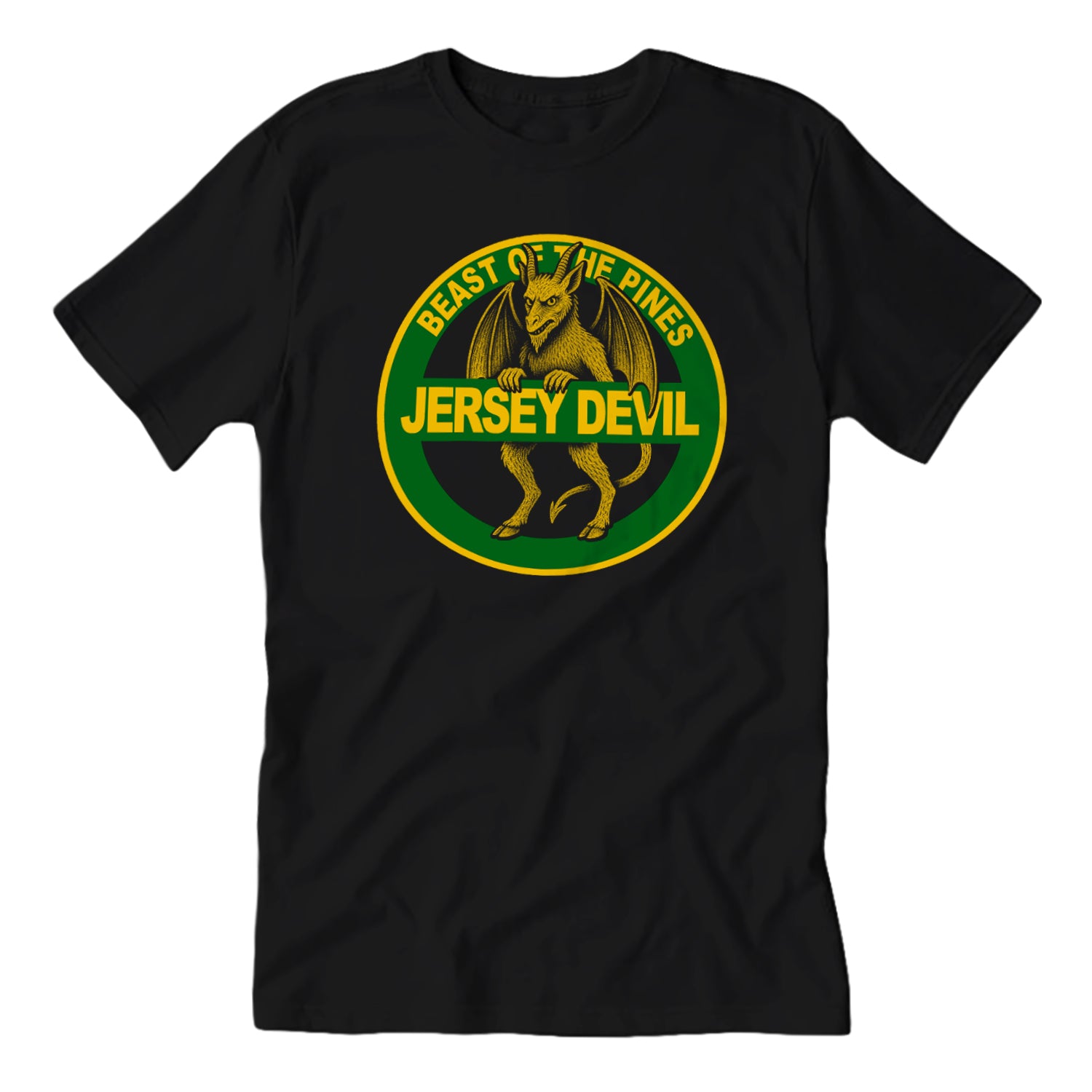 Jersey Devil Highway Sign T-Shirt - Shady Front