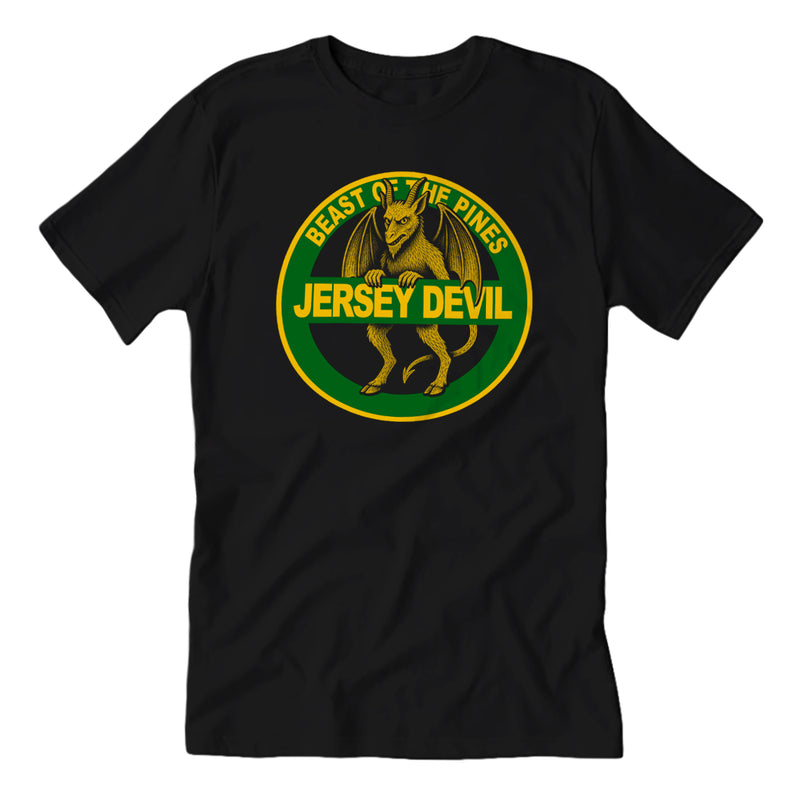 Jersey Devil Highway Sign T-Shirt Wholesale Supplier - Shady Front