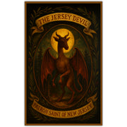Jersey Devil Patron Saint of New Jersey Sticker - Shady Front