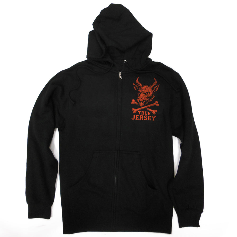 Wholesale Jersey Devil Pine Barrens Tour Zip Up Hoodie - Shady Front