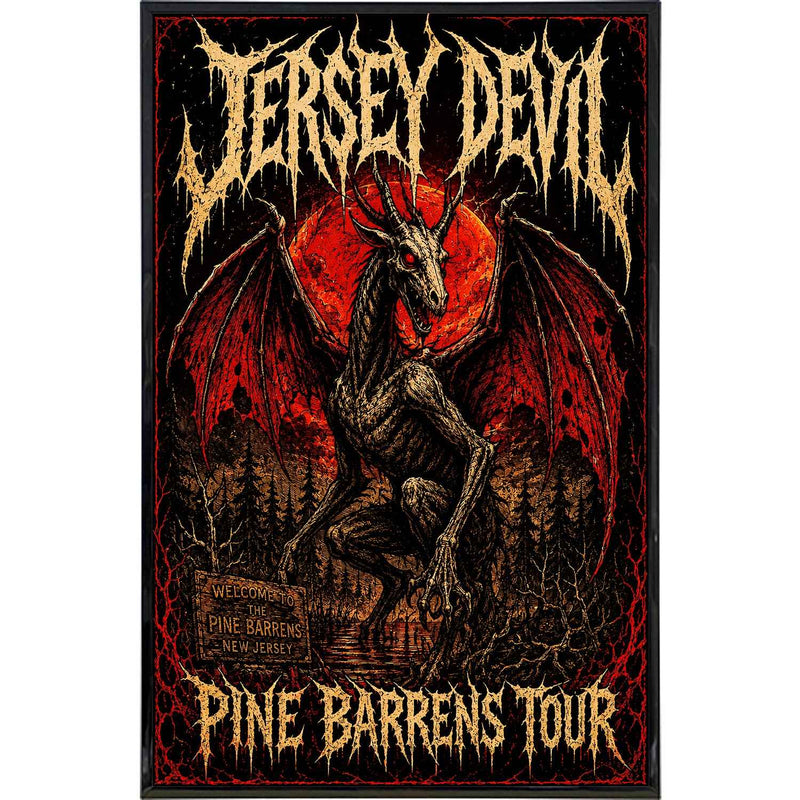 Jersey Devil Pine Barrens Tour Print Wholesale Supplier - Shady Front