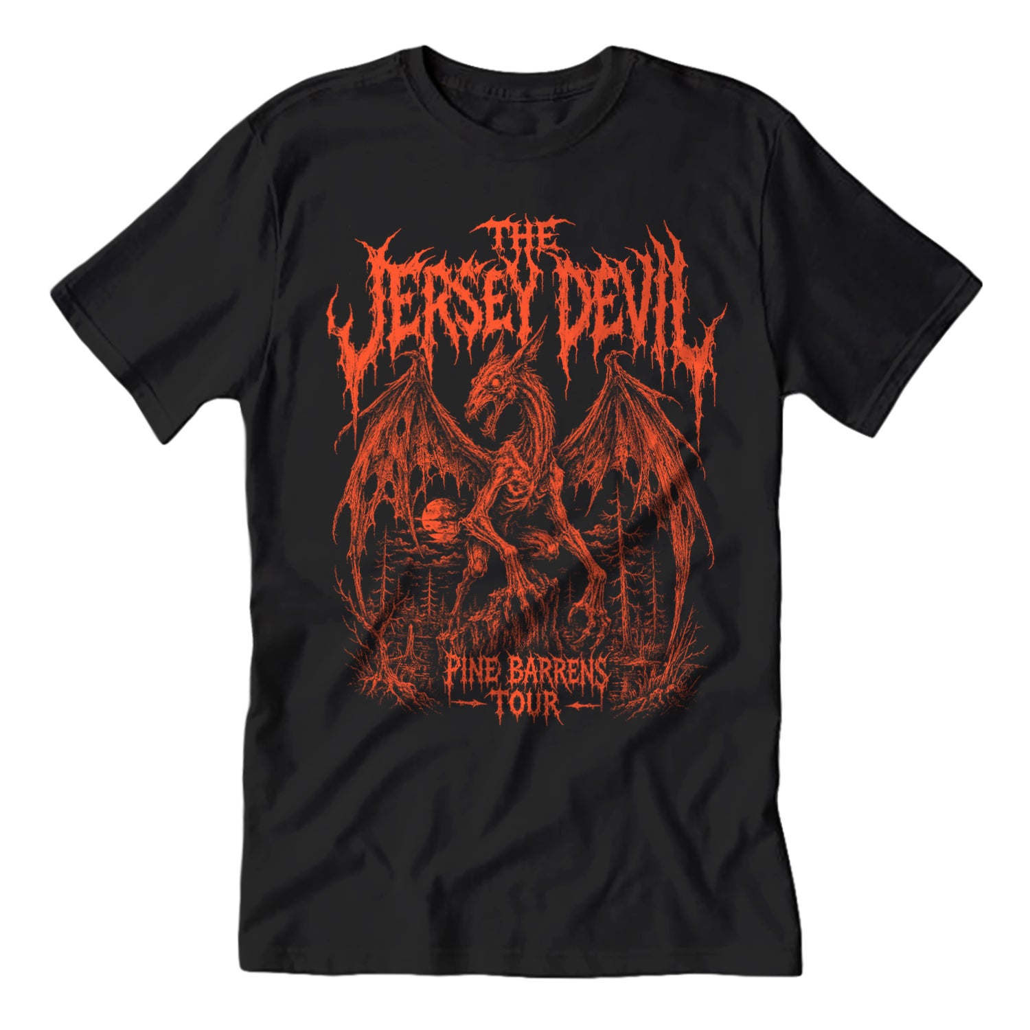 Wholesale Jersey Devil Pine Barrens Tour T-Shirt - Shady Front