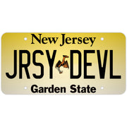 Jersey Devil Decorative  License Plate - Shady Front