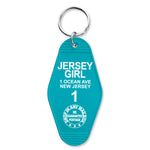 Jersey Girl Hotel Room Keychain