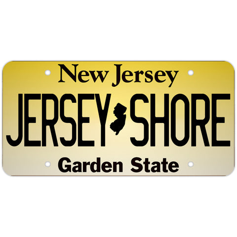 Jersey Shore Decorative  License Plate