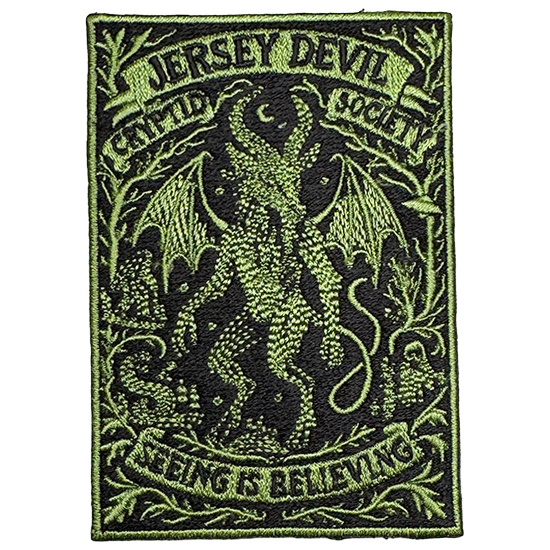Wholesale Jersey Devil Cryptid Society Patch - Shady Front