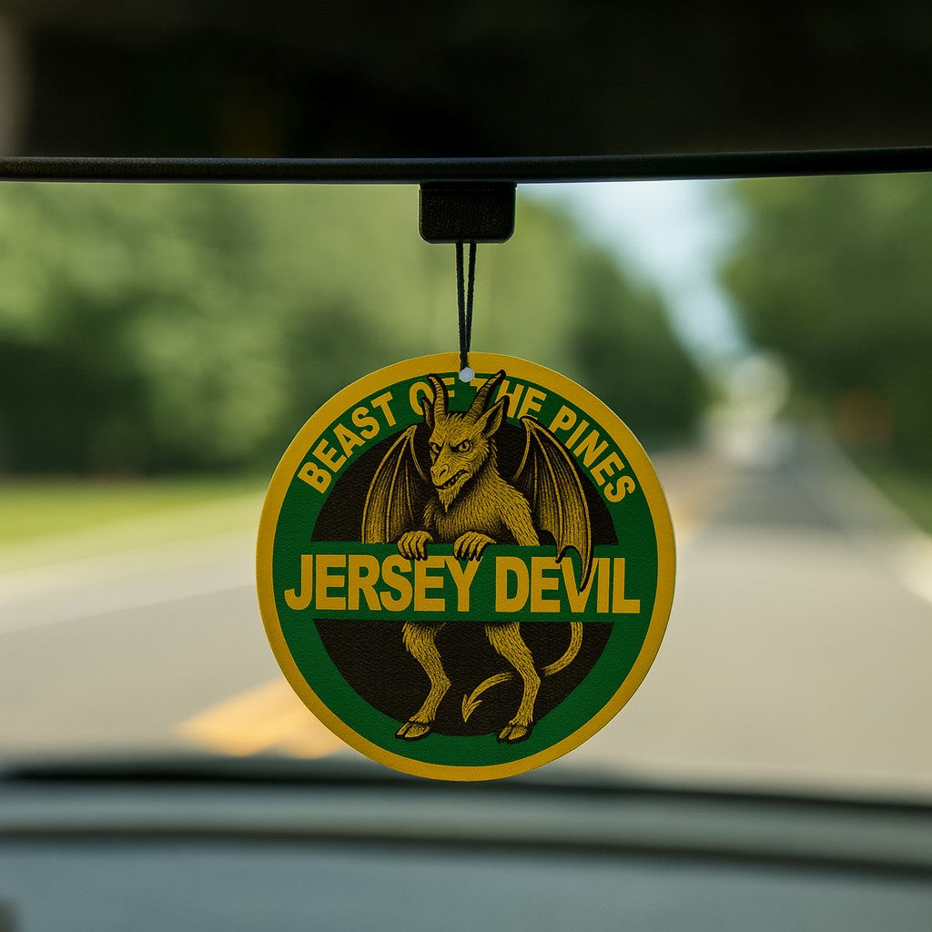 Jersey Devil Highway Sign Air Freshener - Shady Front