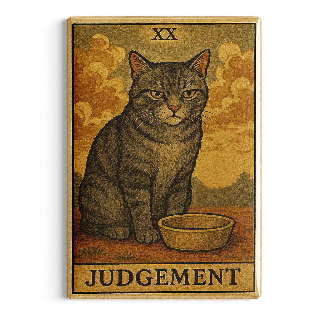 Wholesale Judgement Cat Fridge Magnet - Shady Front