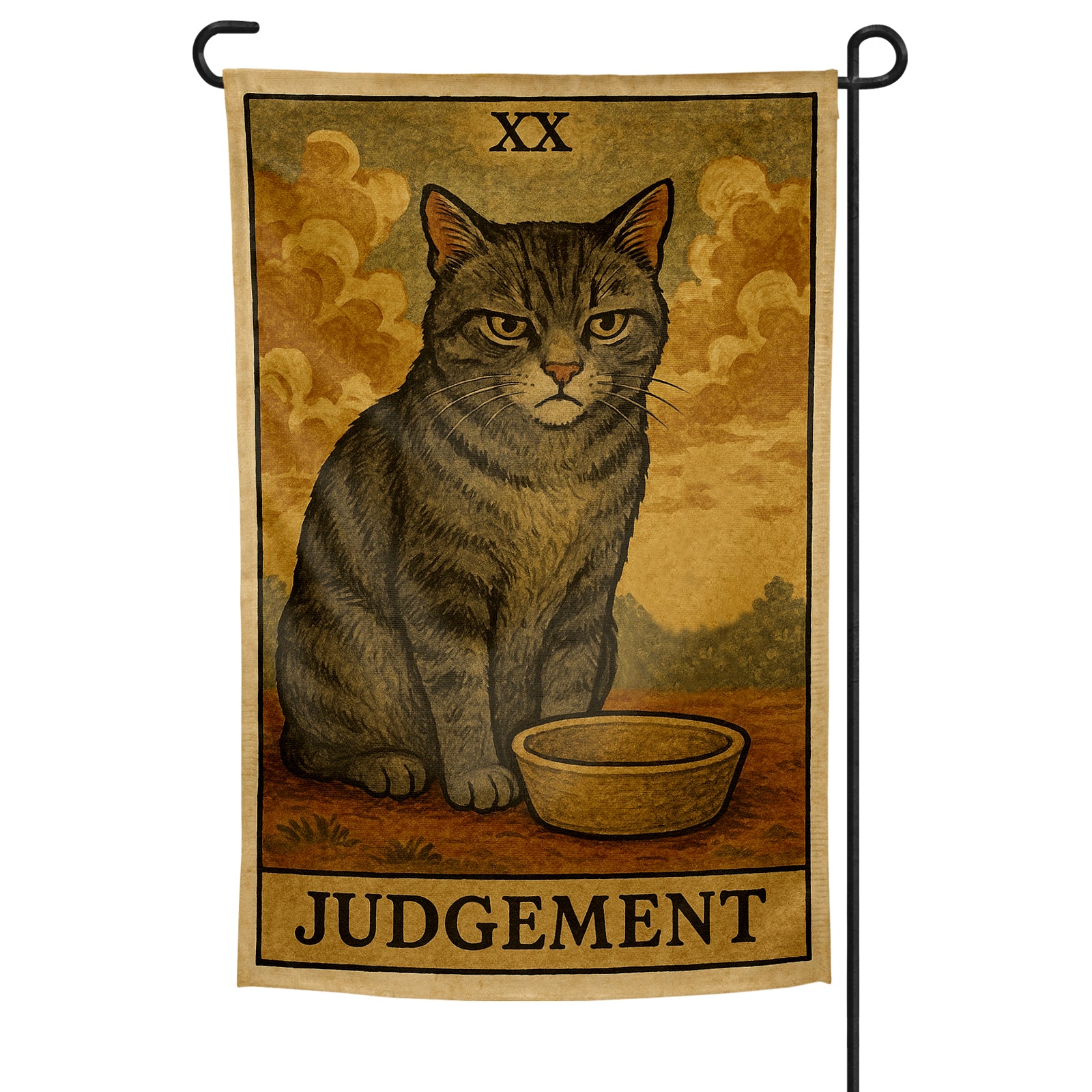 Judgement Cat Tarot Garden Flag - Shady Front