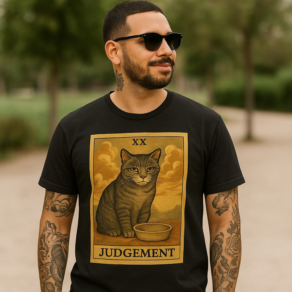 Judgement Cat Tarot T-Shirt - Shady Front