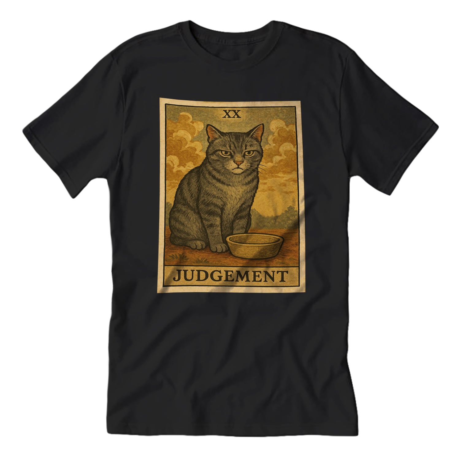 Judgement Cat Tarot T-Shirt - Shady Front