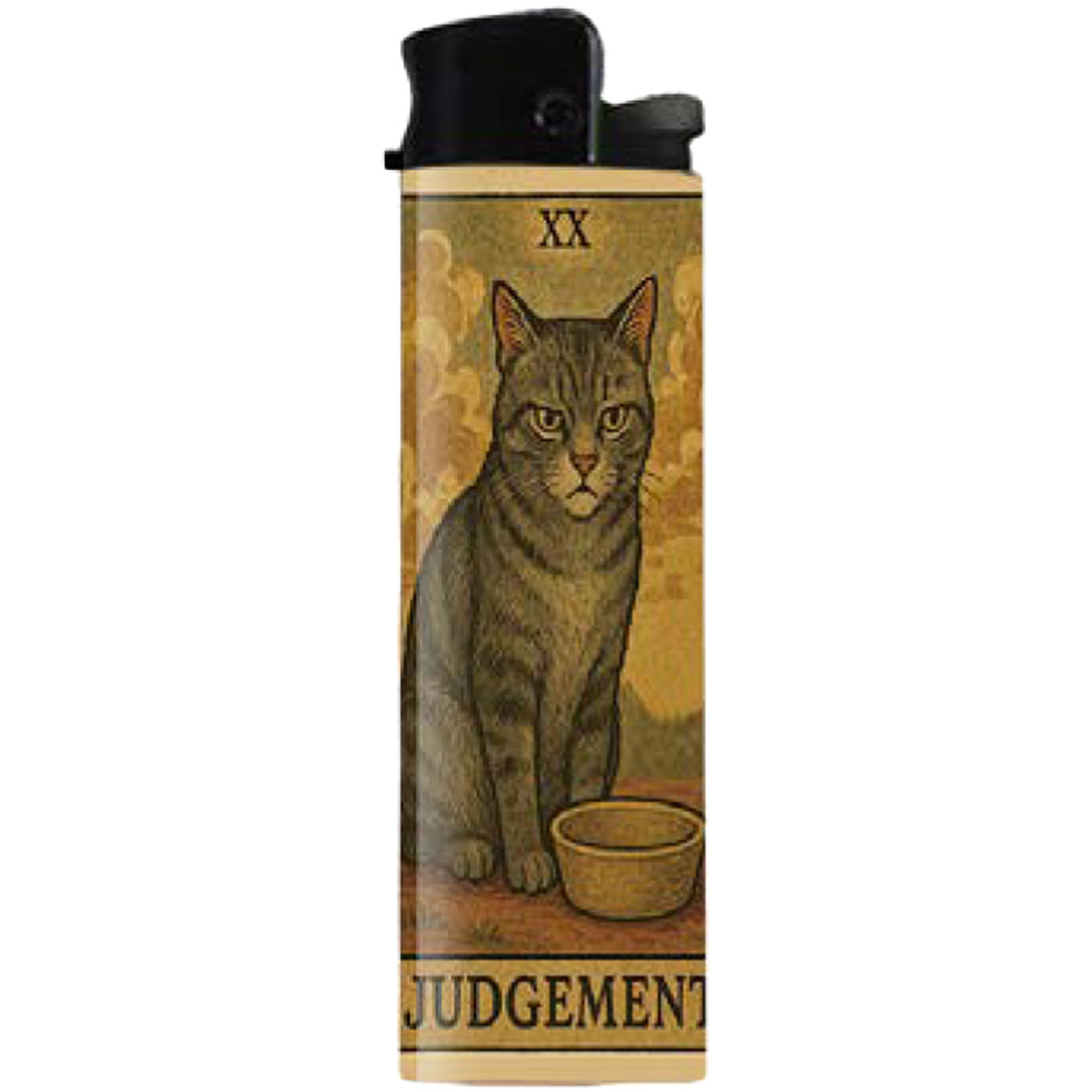 Judgement Cat Tarot Lighter - Shady Front