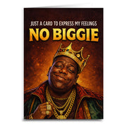 Just a Card, No Biggie Card - Shady Front
