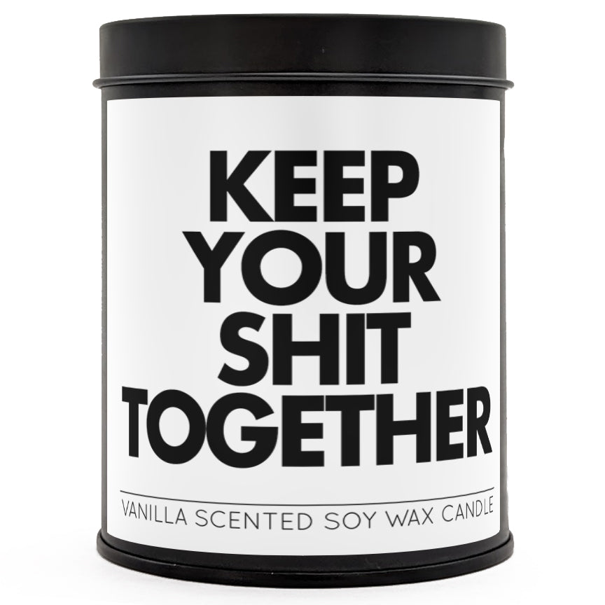 Keep Your Sh-t Together Scented Candle - Shady Front