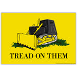Killdozer Tread on Them Sticker