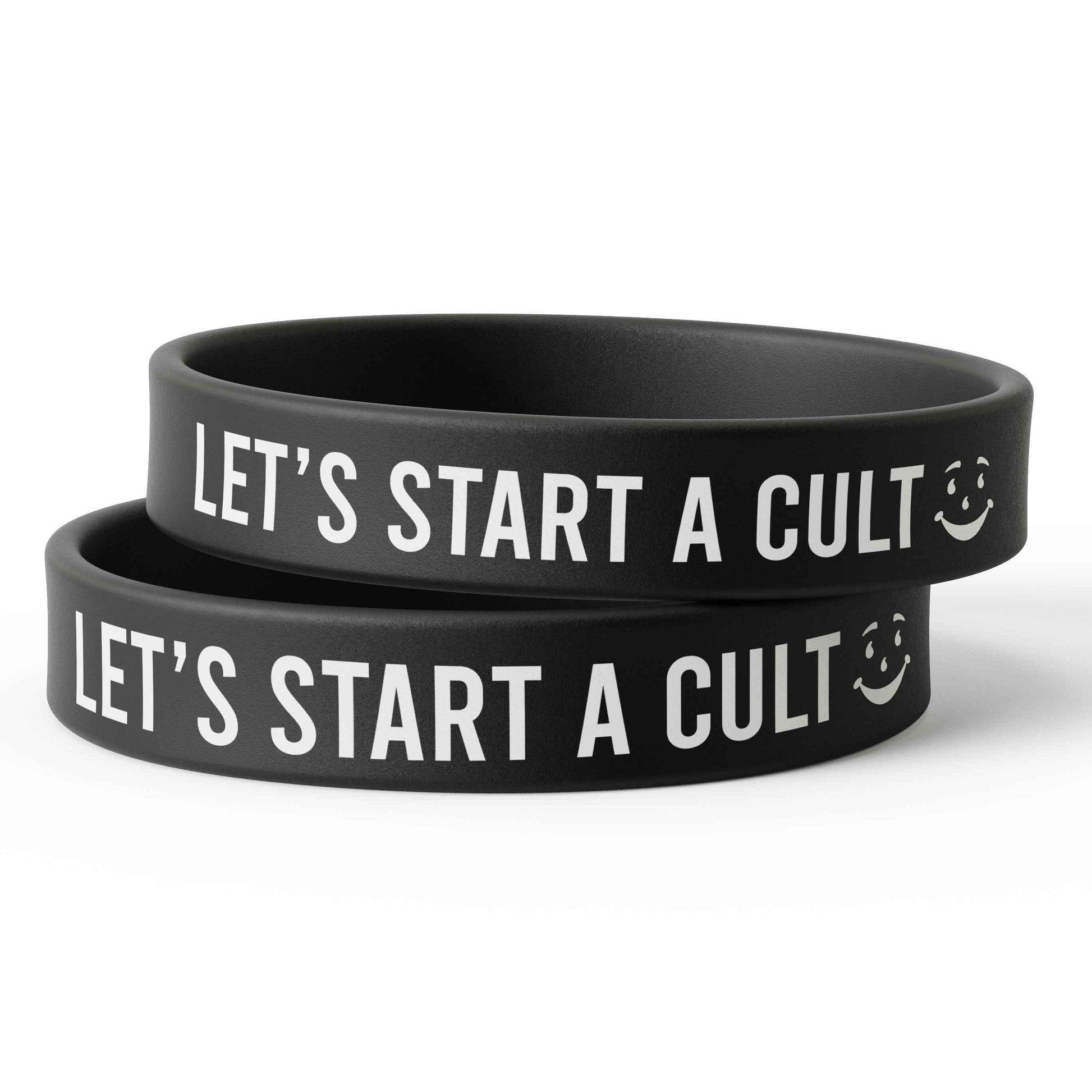 Let's Start a Cult Silicone Wristband