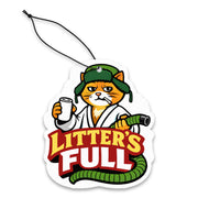 Litters Full Air Freshener - Shady Front