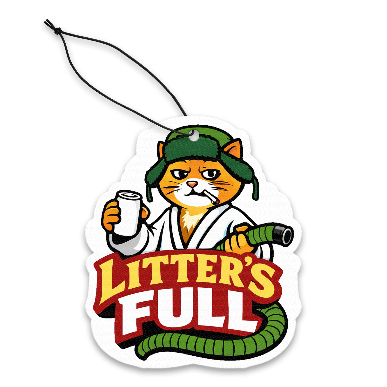 Litters Full Air Freshener - Shady Front