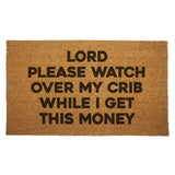 Lord Please Watch Over My Crib Door Mat