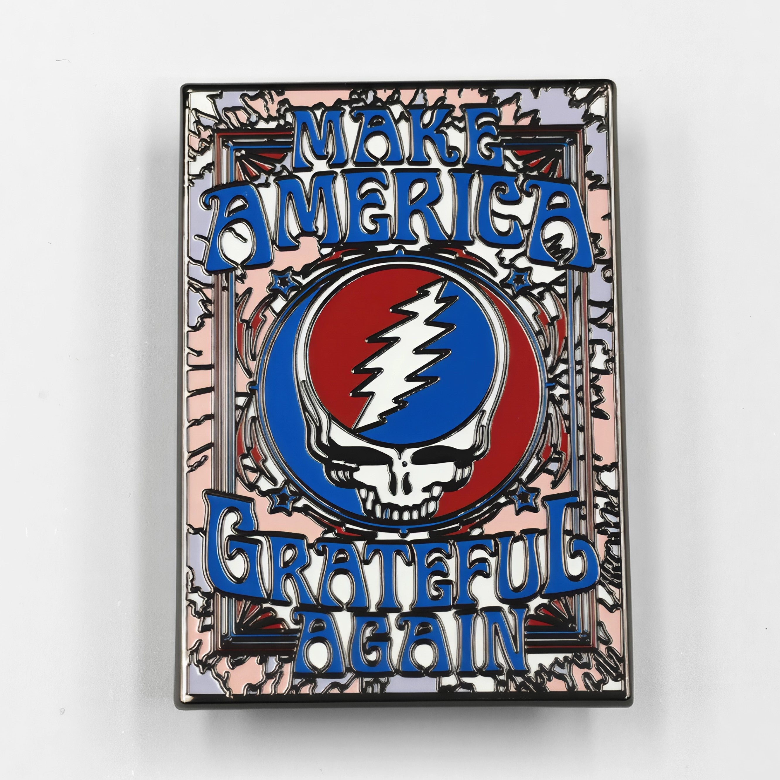 Make America Grateful Again Enamel Pin - Shady Front