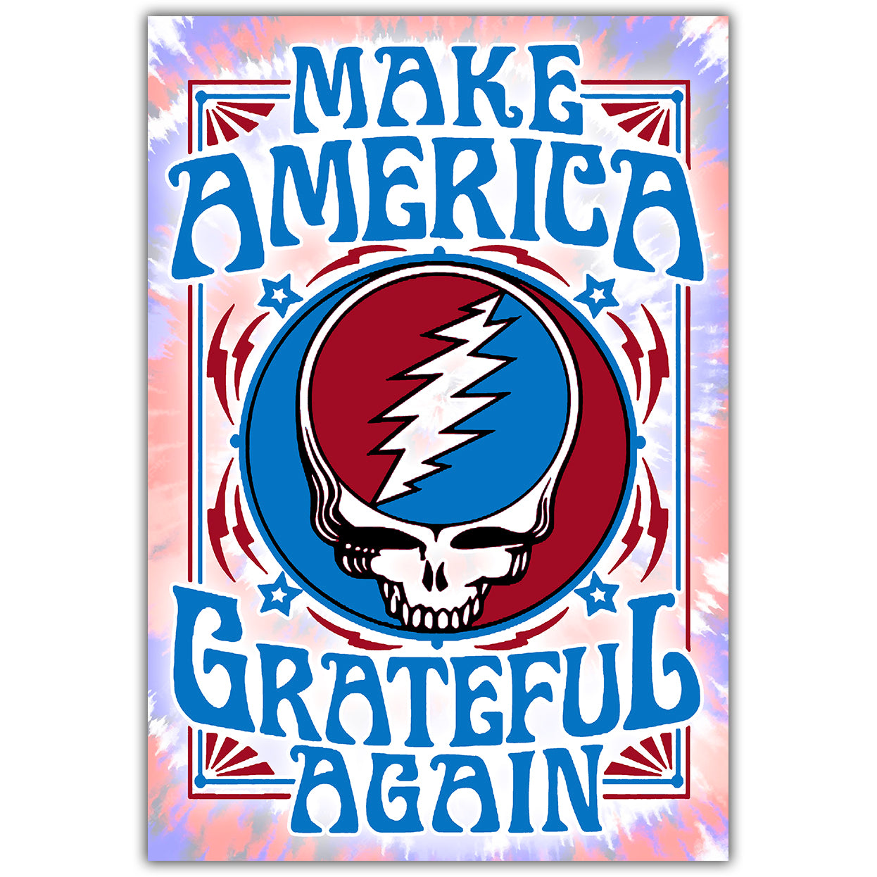Make America Grateful Again Car Magnet - Shady Front