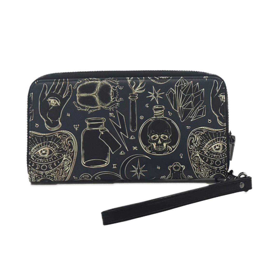 Masonic Esotericism Clutch Handbag - Shady Front