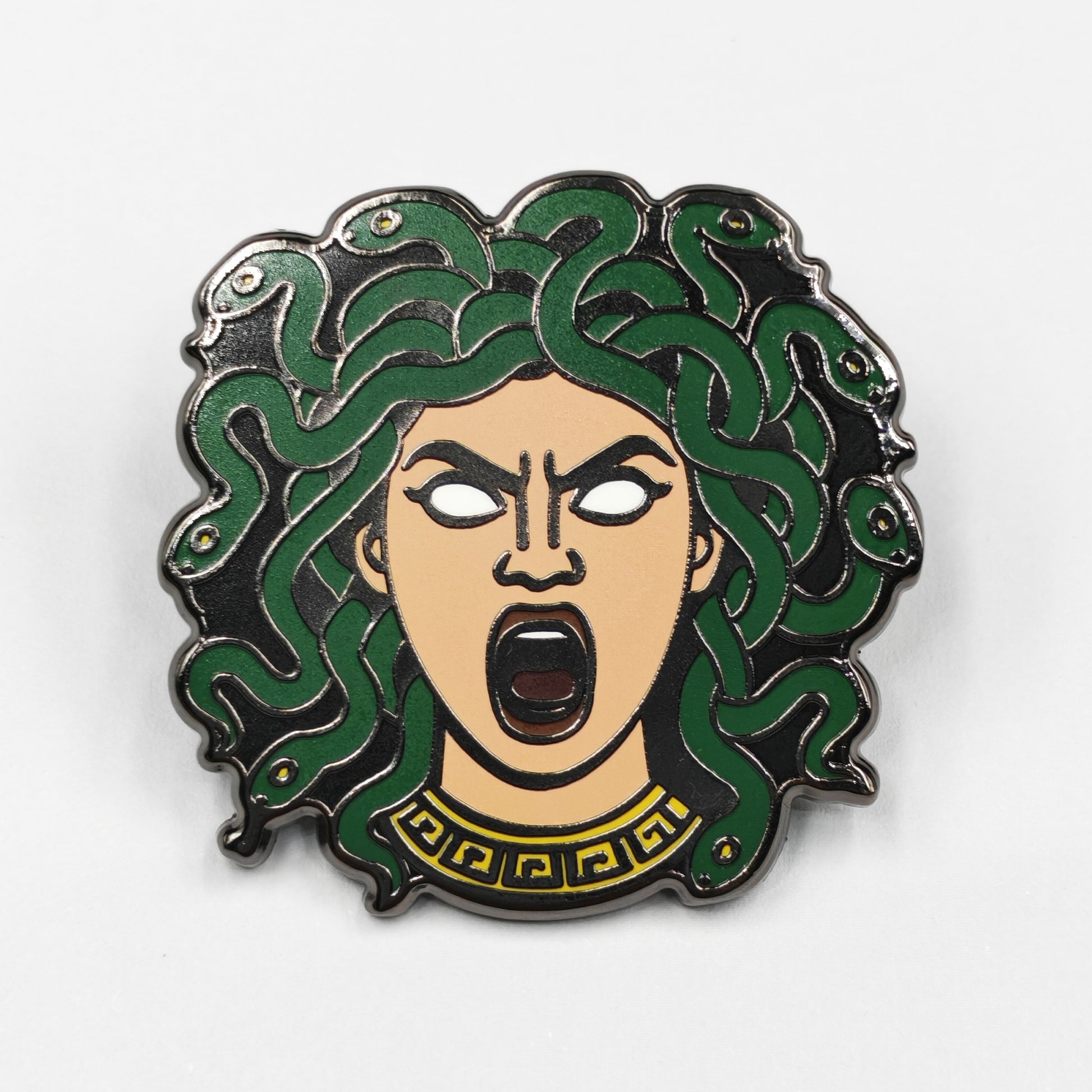 Medusa Enamel Pin - Shady Front