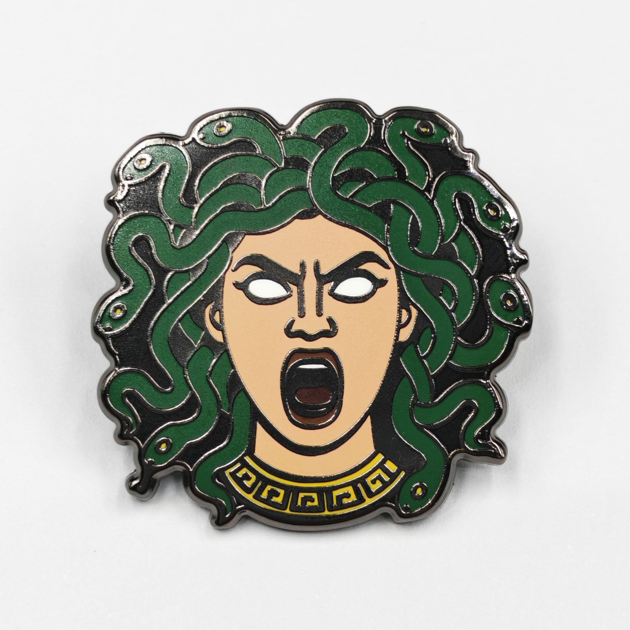 Medusa Enamel Pin - Shady Front