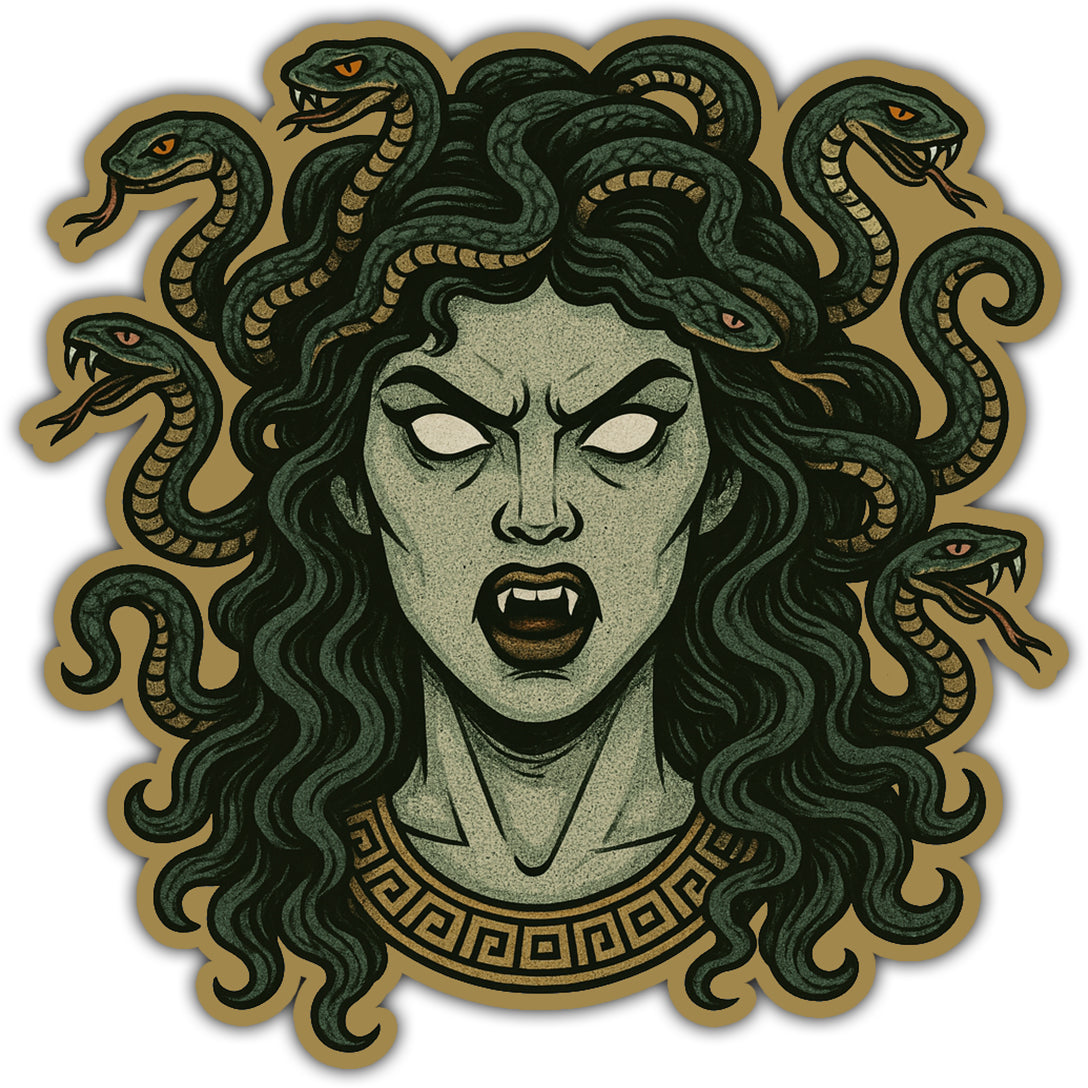 Medusa Sticker - Shady Front