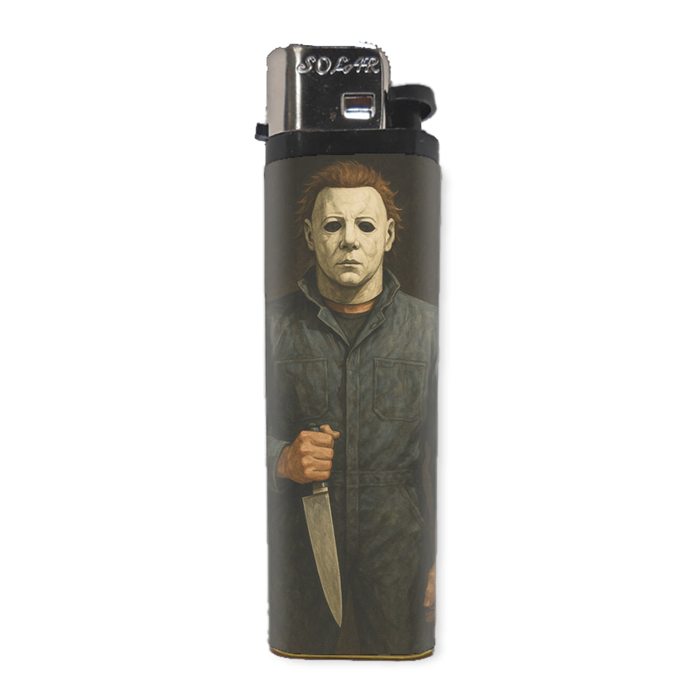 Michael Says Happy Halloween Basic Lighter - Shady Front