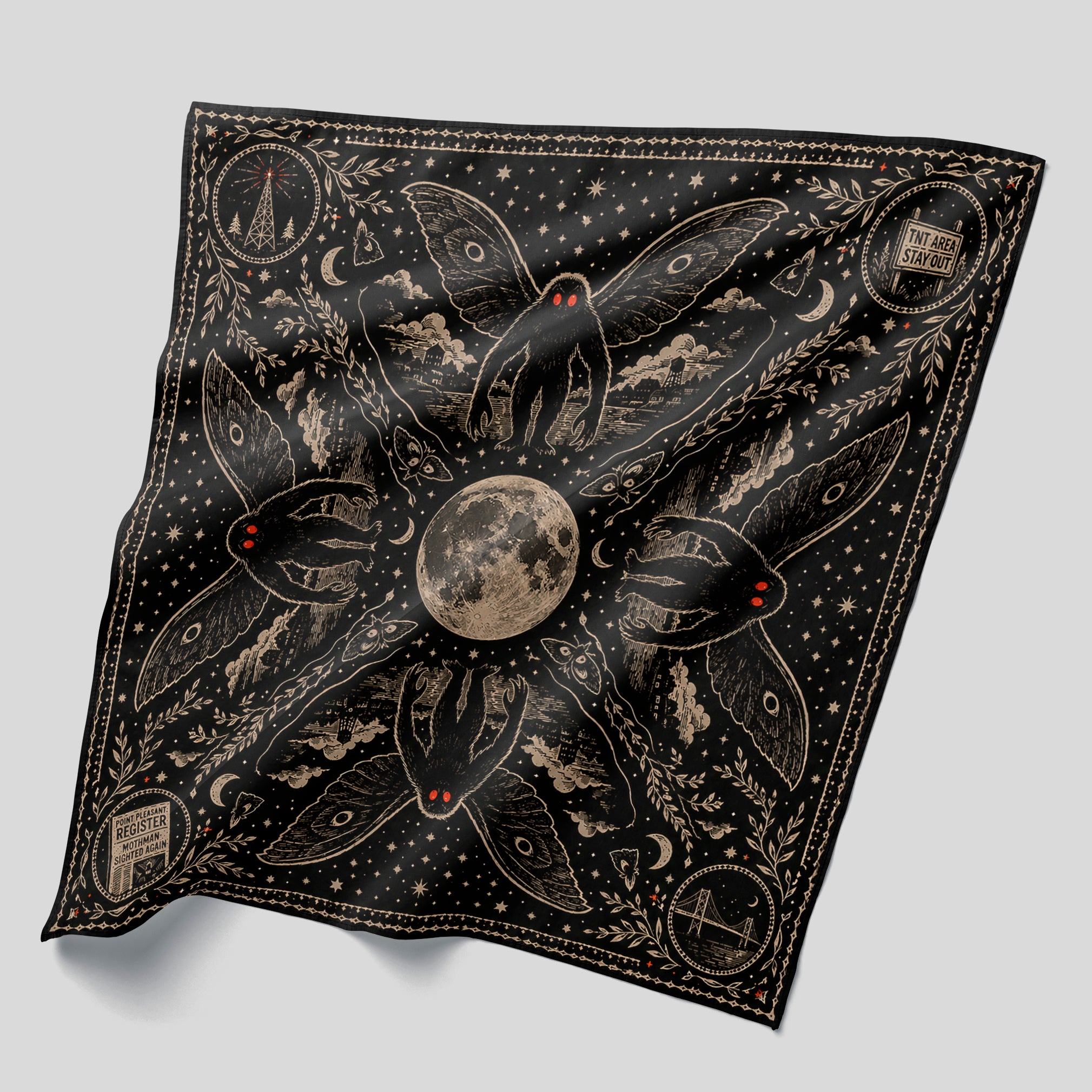 Mothman Bandana