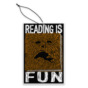 Necronomicon "Reading is Fun" Air Freshener - Shady Front