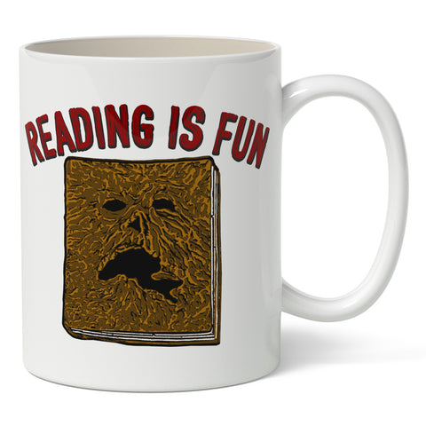 Necronomicon "Reading is Fun" Mug