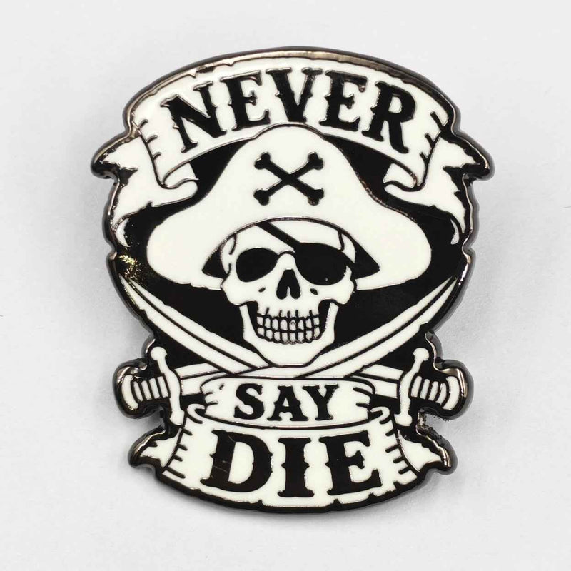 Never Say Die Enamel Pin Wholesale Supplier - Shady Front