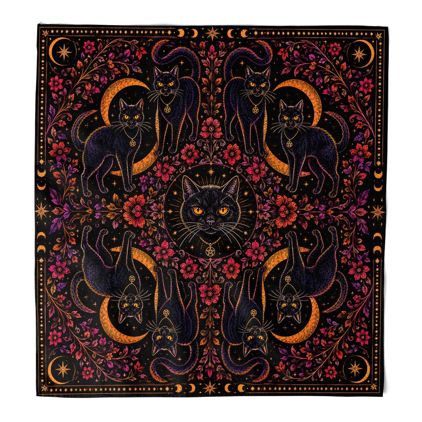 Nine Lives Bandana