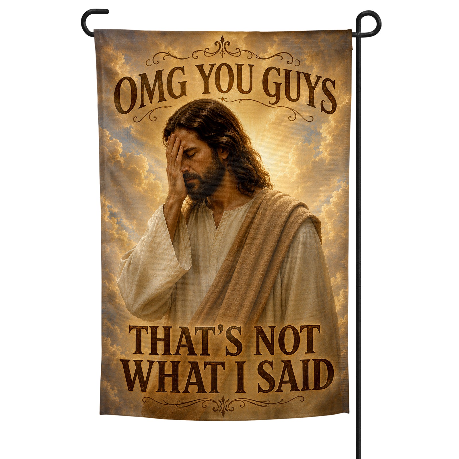 Wholesale OMG You Guys Garden Flag - Shady Front